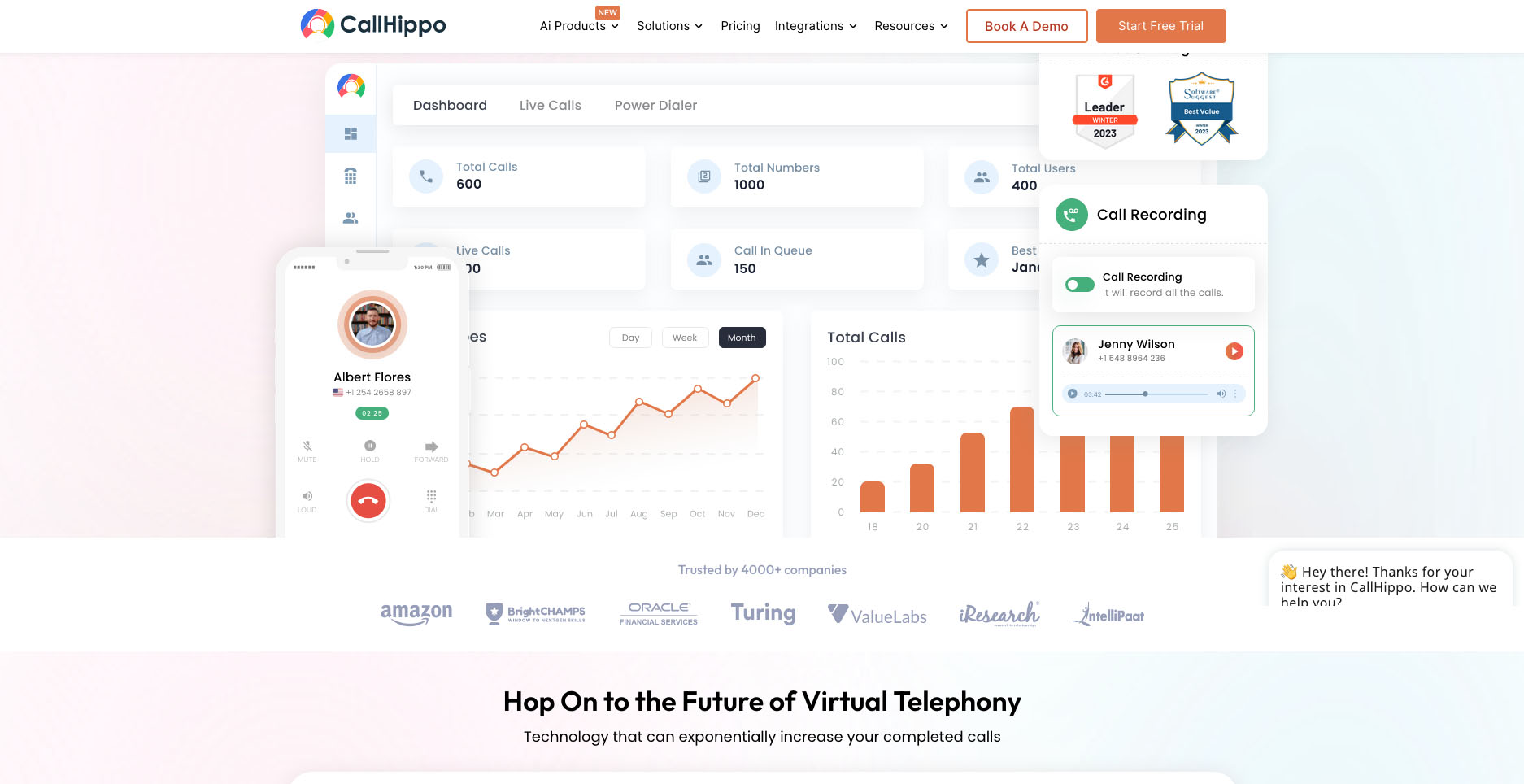 CallHippo features